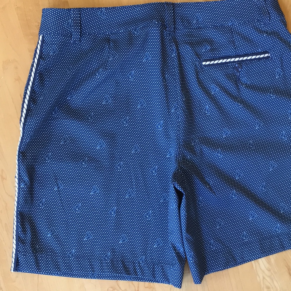 LADY HAGEN | Sailboat ⛵ Print Nautical Golf Shorts - Picture 10 of 15